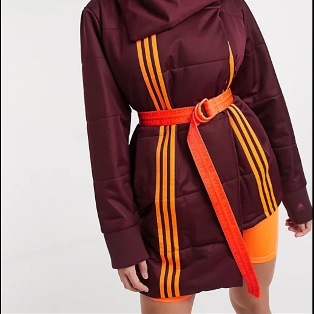 Adidas Ivy Park Webbed Belt Orange